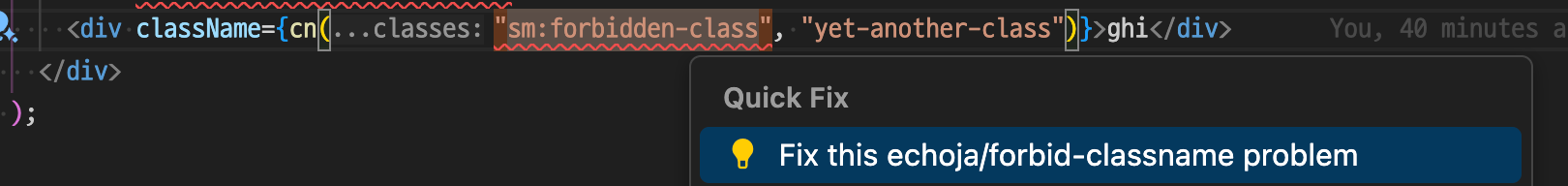 Auto Fix 실행하기 전